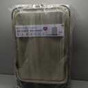 Sharper Image Odyssey 29" Expandable 8-Wheel Spinner Large Checked Luggage Suitcase, Abbey Stone