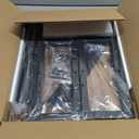 Wooden Step Stools for Adults Kids with Non-Slip Rubber Feet, Heavy Duty Stepping Stools with 500-LBS Capacity for Bedroom Kitchen Bathroom, Bed Steps for High Beds, Easy to Assemble, Rustic Brown