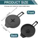 3 x Engine Coolant Reservoir Tank Lid Cap Cover, Radiator Cap, Car Engine Coolant Expansion Tank Water Bottle Cover Lid, Car Accessories for Toyota Corolla Yaris, Repalce OEM# 16471-23030, 1306F5
