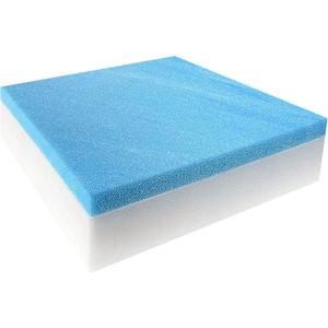 FoamTouch 5"x27"x24" Gel Memory Foam Bench Cushion Replacement Medium Firm (Seat Replacement, Upholstery Sheet, Upholstery Foam, Mattress, Sofa Cushion, Foam Rubber Padding, Couch)