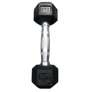 3 Dumbbells 5LB, 10LB And 25LB
