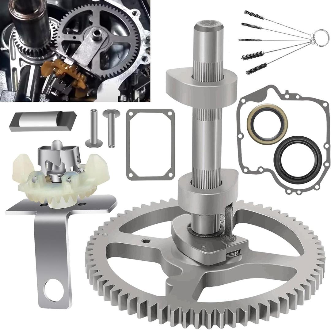 84005207 793880 Camshaft Kit & 691968 Governor Kit for B&S, Replaces 391764, 490815, 84005207, 792681, 793583, 792681, Included 697110 272475S Gasket, 690564 Valve Tappet, 795387 Oil Seal
