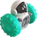 GRETEGO G&GO Dog/Cat Interactive Slow Feeder Puzzle Toy, Cognitive Dog Toys, Dog Treat Dispenser Toy, Interactive PetsToys for Indoor, Treat Dispensing Dog Toys, Slow Eating Dog Bowl (Blue)