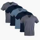 Gildan Men's V-Neck T-Shirts, Multipack, Style G1103, XL