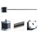 FYSETC Replacement Motor for Photon Mono 4K - 42-48mm Stepper Motor with Leadscrew 265mm/10.4inch: 1.5A 2 Phase 3.45V 1.8 Step Angle T8 LeadScrew Stepping for Z Axis Resin 3D Printer Accessories