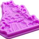 Goddess Rose Silicone Fondant Molds Flower Fairy Chocolate Baking Molds for Cake Decorating Cupcake Topper Gum Paste Candy Polymer Clay