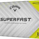 Callaway Golf Superfast Golf Balls (Yellow)