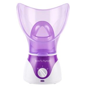 Face Steamer,Beauty Nymph Spa Home Facial Steamer Sauna Pores and Extract Blackheads, Rejuvenate and Hydrate Your Skin for Youthful Complexion- Face Steaming Skincare Deep Cleanse SPA (Purple)