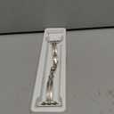 Missair Bands Compatible with Apple Watch Band 38mm 40mm 41mm 42mm 44mm 45mm 46mm 49mm for Women, Slim Metal Dressy Jewelry Bracelet with Bling Diamond for iWatch Series 11 10 9 8 7 6 5 4 3 SE Ultra (Starlight)