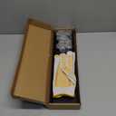 Gutter Valley Splash Guards, 15.7 x 3.5 Inch 8 Pack Gutter Guard, Aluminum Rain Gutter Guard Downspout Rain Diverter for Roof Shingle, Rain Drip Guard for Straight House (Black)