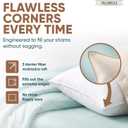 Pillowflex Premium Polyester Pillow Insert - 28x28 Soft Decorative Pillow, 28 Inch by 28 Inch