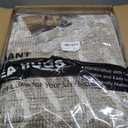 Nakagishi Area Rug 6x9 Living Room: Washable Boho Large Neutral Soft Farmhouse Rugs Stain Resistant Modern Indoor Floor Non Slip Accent Carpet for Bedroom Nursery Kids Playroom Office Dining Room Dorm (Dark Brown)