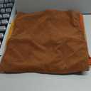 Throw Pillow Covers 18x18 Corduroy Set of 4 Decorative Couch Throw Pillow Cases Fall Velvet Farmhouse Striped Cushion Covers for Sofa Bed Home Decor Gift for Thanksgiving Day Christmas Burnt Yellow, Maillard Tones