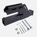 Tractor Clamp on Trailer Hitch 2" Receiver Replace for most Tractor Bucket Black