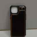 Vinich iPhone 13 Case with Card Holder, iPhone 13 Wallet Case with RFID Blocking for Women Men, Durable Leather Kickstand Magnetic Clasp Shockproof Phone Case for iPhone 13, Luxury Coffee