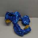 Jetec 4 in 1 17.7 Inch Giant Inflatable Christmas Ball PVC Christmas Ornaments Ball Connected and Fixed Outdoor Indoor Decorations Xmas Blow up for Yard Lawn Holiday (Blue)