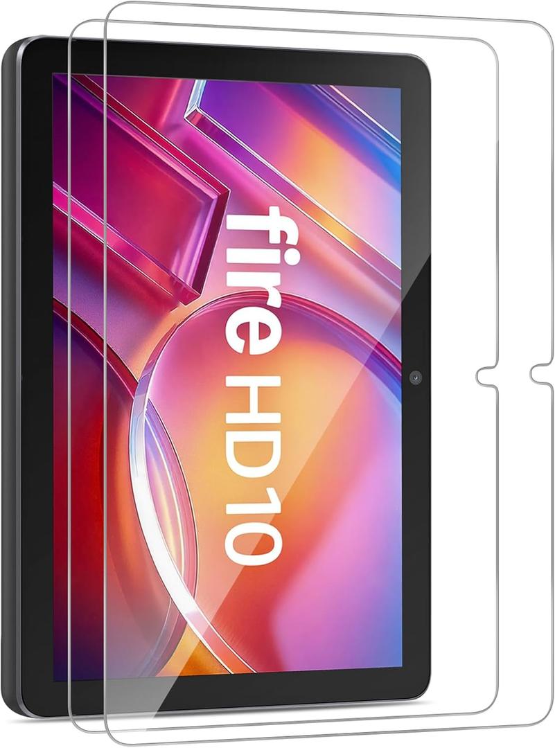 Screen Protector for 10/10 Kids/ 10 Kids Pro Tablet Tempered Glass, 9H Hardness, Anti-Scratch, 2 Pack