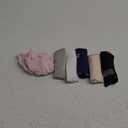 Calvin Klein Girls' Cotton Hipster Underwear 6-Pack (Small, Crystal Pink/Black/Nude/Heather Gray/White/Symphony)