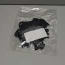 Pndeyo 20pcs Black Twist Tie Bow for Crafts, 3.5" Small Premade Gift Bow, Satin Ribbon Bowknot for Wrapping Gift Bakery Candy Treat Bag Christmas Halloween Wedding Bridal Shower Decor