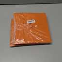 2 x Unisex Matte Preschool and Kindergarten Graduation Cap with Year Charm Tassel (Orange)