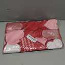 OWENIE Valentines Day Table Runners, 13 x 36 Inch Valentines Table Centerpieces, Embroidered Love Heart Red Table Decorations, Mother's Day or Wedding Table Decor , Washable