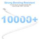 USB C to USB C Charging Cable for Apple 2Pack 6ft,Long Type C to C Fast Charger Cord,for iPhone 17/Air/16/16e/15/Pro/Plus/Pro Max,for MacBook Pro/Air,for iPad Pro12.9/11in,Air 4/5,Mini 6/7 60W