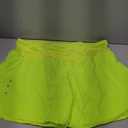 Ksmein Women's 2 in 1 Athletic Running Shorts 3" Dolphin Hem Quick Dry Workout Gym Shorts,Large