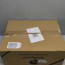 Pinkpum 8 Pack Closet Organizers and Storage Plastic Stackable Storage Bins, Foldable Drawer Shelf Storage Container for Wardrobe Kitchen Bathroom Dorm White