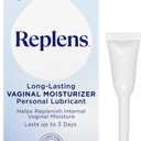 Replens Long-Lasting Vaginal Moisturizer, Relieves Vaginal Dryness for Up to 3 Days, Fragrance Free, 8 Pre-Filled Applicators