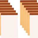 M&G 4x6 Pocket Note Pads, 10 Pack A6 Small Legal Pads 70 Sheets Mini Notepads Writing Pad College Blank Calculus Memo Paper Tablet for Work Writing Note Taking Math Drawing