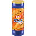 Lays Stax Potato Crisps Chips, Cheddar, Gluten Free, 5.5 Oz Canister Pack (EXP 09/22/26)