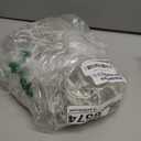 Joomer Christmas Net Lights - 12FT x 5FT 360 LED Plug-in Mesh Lights, Waterproof with 8 Modes, Timer, Connectable for Bushes, Trees, Garden, Outdoor Christmas Decor (Clear Wire, Warm White)