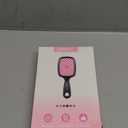 4 Pack Vented Detangling Hair Brush - Detangler Hairbrush with Soft Bristles for Effortless Tangle Free - Ideal for Wet Dry or Curly Damaged Hair for Women Men Kids (Black+Pink+Green+Magenta)