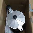 Lemosae Coffee Pot 6 Cup Electric Espresso Coffee Maker Italian Moka Maker 300ml Portable Aluminum Espresso Machine Cafetera Moka Pot with Detachable Base, Gift for Home Travel(Aluminum Color)