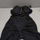 SHAPELLX Strapless Shapewear for Women Deep Plunge Corset Tummy Control Backless Bodysuit Mid Thigh Full Body Shaper (Medium, 01-black-standard Cup (B-d))