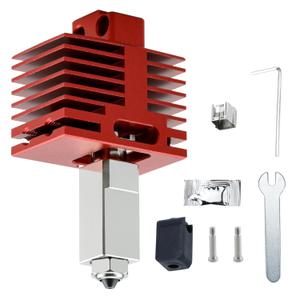 tz4.0 Upgrade x1c p1s Hotend High Flow Extrusion Head Kit Compatible with Bambu lab X1 Carbon X1 X1C P1P/P1S Series 3D Printers, with Removable Hardened Steel 0.4mm Nozzle, 3D Printer Accessories