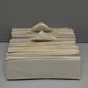 DIMJ Drawer Organizer Clothes, 12 Pack Dresser Organizer, Foldable Closet Organizers and Storage, Fabric Dresser Bins, Drawer Dividers for Nursery, Baby Clothes, Underwears, Sock (Beige)