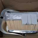 Broom and Dustpan Set for Home, 56" Kitchen Broom with Dustpan Combo Set, Heavy Duty Dustpans with Long Handle, Upright Metal Dust Pan Brooms for Sweeping Indoor Outdoor Home Office Lobby Floor