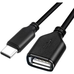 Slim USB C to USB A Female 20ft Cable, Long USB2.0 Cable USB A to Type C (NOT Fast Charging) Long USB2.0 Cable Data for PS5, Keyboard, Mouse and More! The Wire Diameter is 2.8 MM