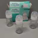 Evenflo Feeding Balance + Wide Neck Glass Bottles - 6oz 3 Pack