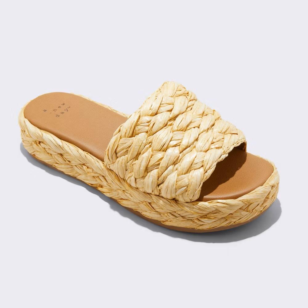 Sweet Life Espadrille Sandals for Women, Size 6.5