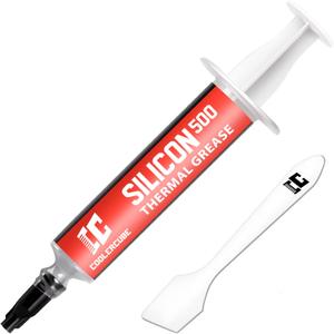 Thermal Paste, 18g CPU Thermal Compound Paste, Heatsink Paste for All Coolers, CPU, GPU, IC Processor, Carbon Based High Performance, Thermal Interface Material