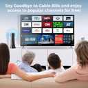 2026 Upgraded TV Antenna for Smart TV, Digital Antenna for Local Channels, 3200+ Miles Range TV Antenna Indoor with 360° Signal Strongest Booster, Supports 1080P 4K 8K Reception HD 16.6FTCable
