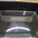 IRIS USA Cat Litter Box XX-Large Open Top with High Sided Walls Tall Scatter Shield Scoop Included Easy Clean Plastic Pan for Big Cats Kittens Multi-Cat Households 30"L x 20"W x 14"H Black