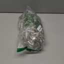 Ramadan Lights Outdoor Decorations 218 LED 13.8ft Star Curtain Fairy Lights with 12 Drops, Clear Wire LED String Light Decor with 8 Modes for Wedding Party Holiday Christmas Home Indoor Outdoor Decor (Star-Warm White)