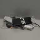 Multifunction Pedal Resistance Band with Handle, 3 Tube Adjustable 30/40/50LB Foot Pedal Puller Resistance Bands with Poster, Extended Length Tension Rope for Men Women Full Body Workout Home Gym (Black)