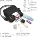 Valleycomfy Crossbody Bags for Women, Lightweight Crossbody Purses Soft Leather Shoulder Handbags