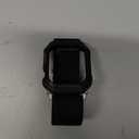 Suitisbest Stretchy Nylon Band Compatible with Apple Watch 46mm with Rugged Case Protective Cover, for Apple Watch Series 10, Durable Sport iWatch Strap for Men Women, Black