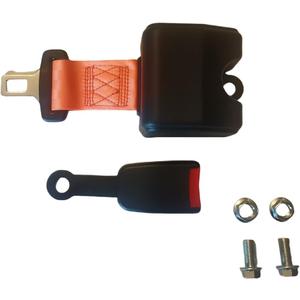 Yakitoko 1Pack Universal Tractor Seat Belts and Suitable for Forklift Mower Buggy Golf Cart Retractable 70inch Orange