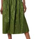 Vince Women's Smocked Tiered Skirt (4)